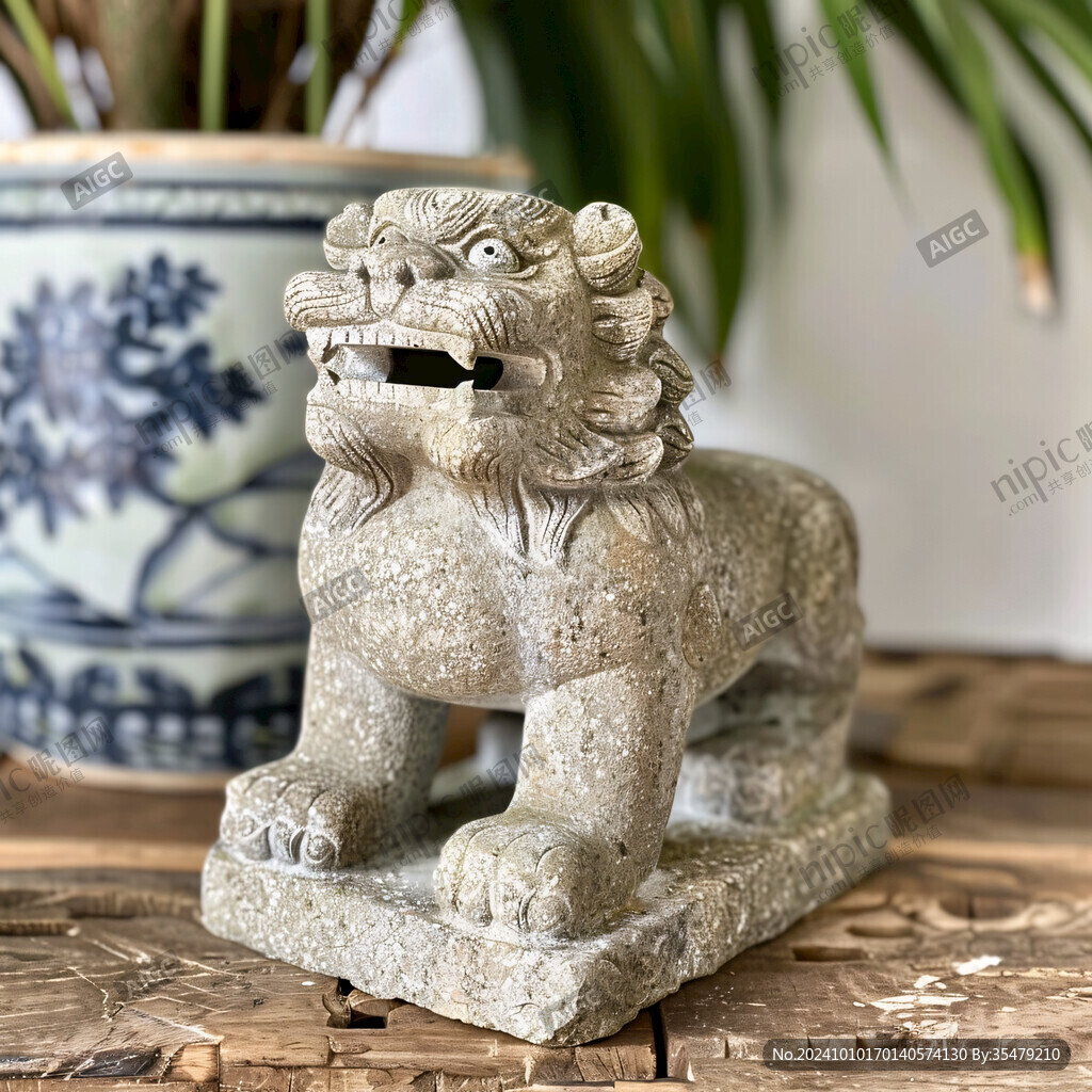小獅子門墩