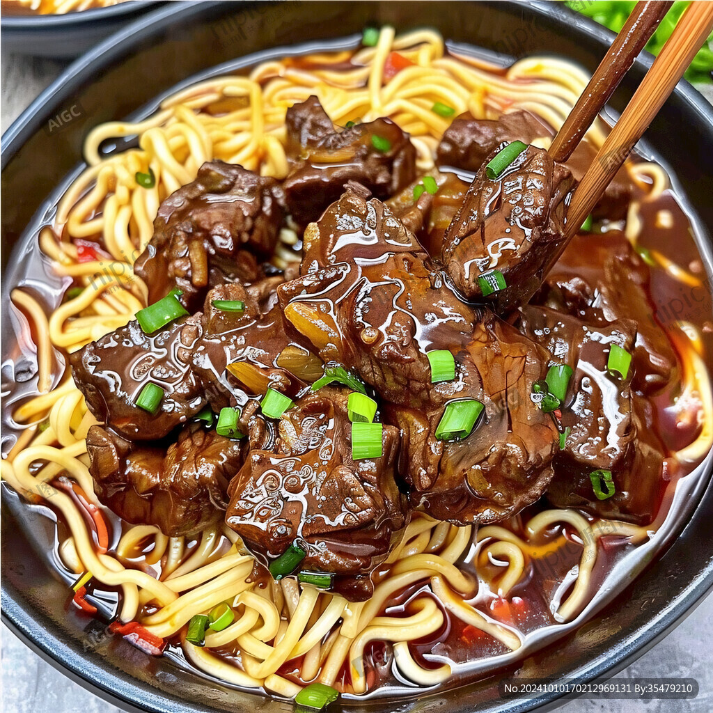 紅燒肥腸面麻辣牛肉面