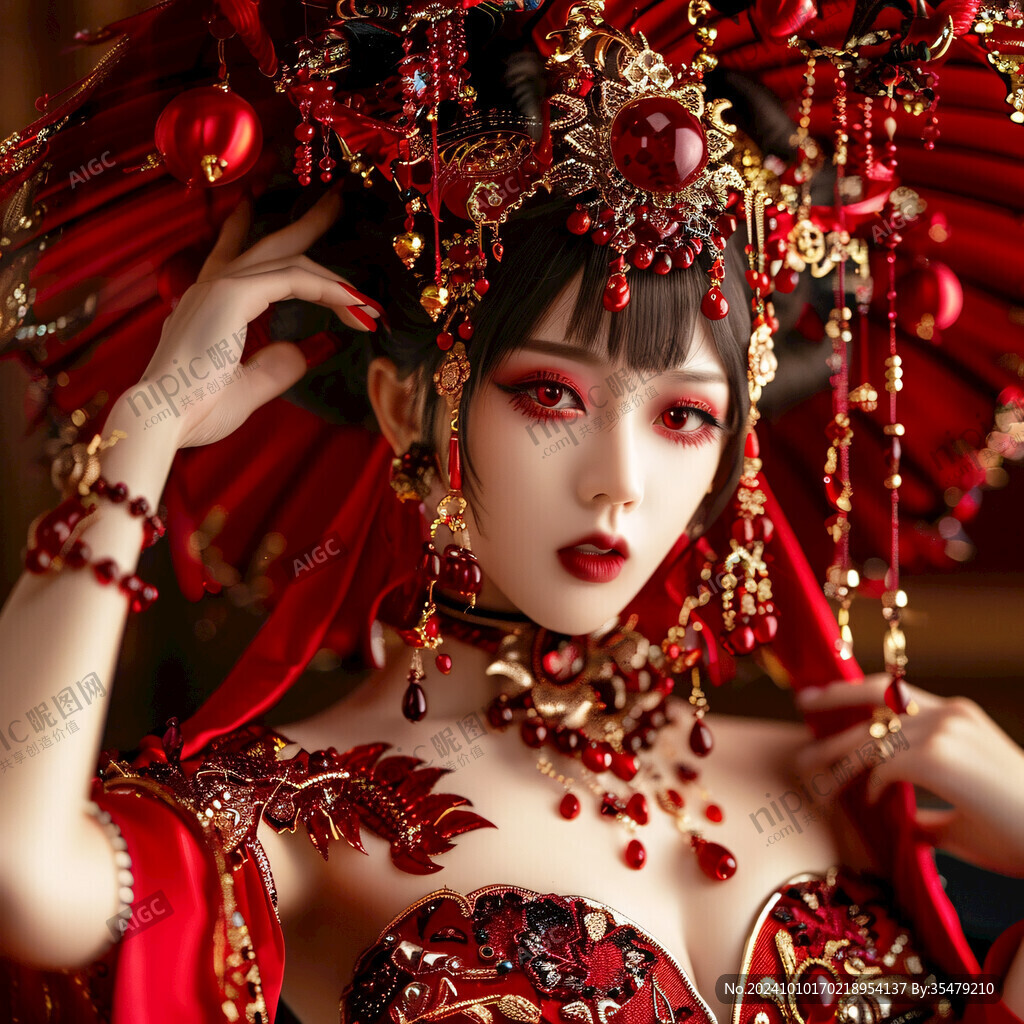 皇帝皇后手辦