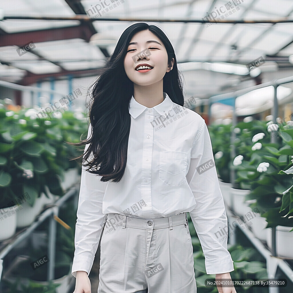 女式白襯衫