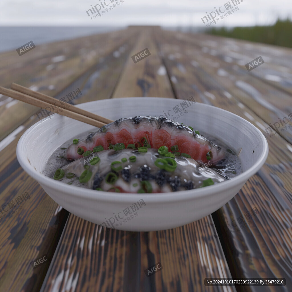 紫菜魚片粥