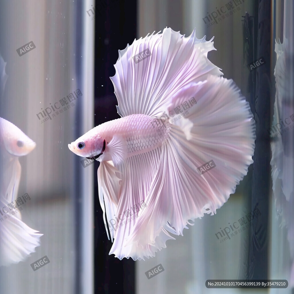 粉色招財魚