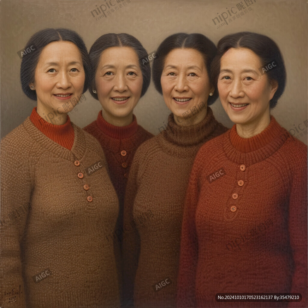 老年人像換裝
