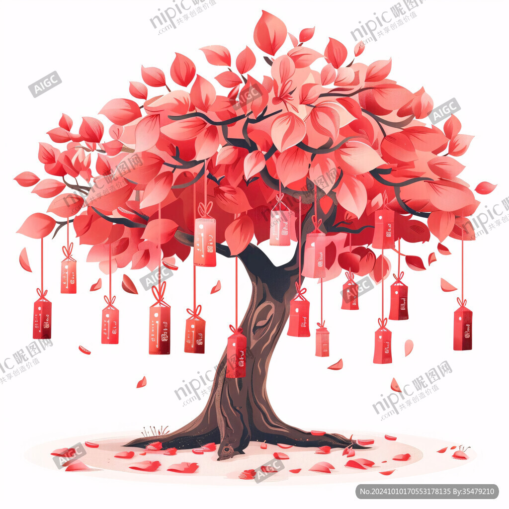 紅色許愿樹(shù)