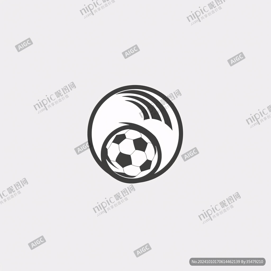踢球logo