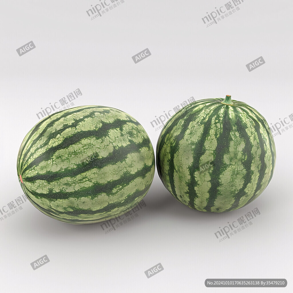 西瓜素材水果