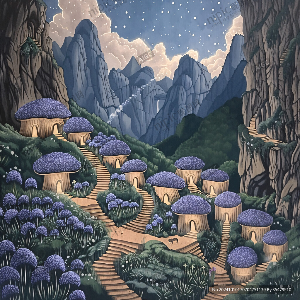 十八洞插畫