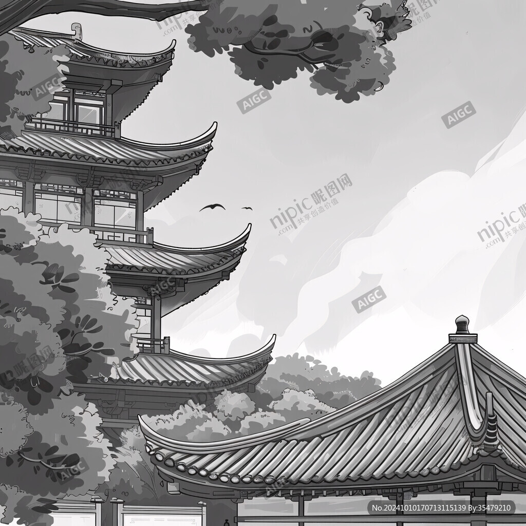 黃鶴樓插畫