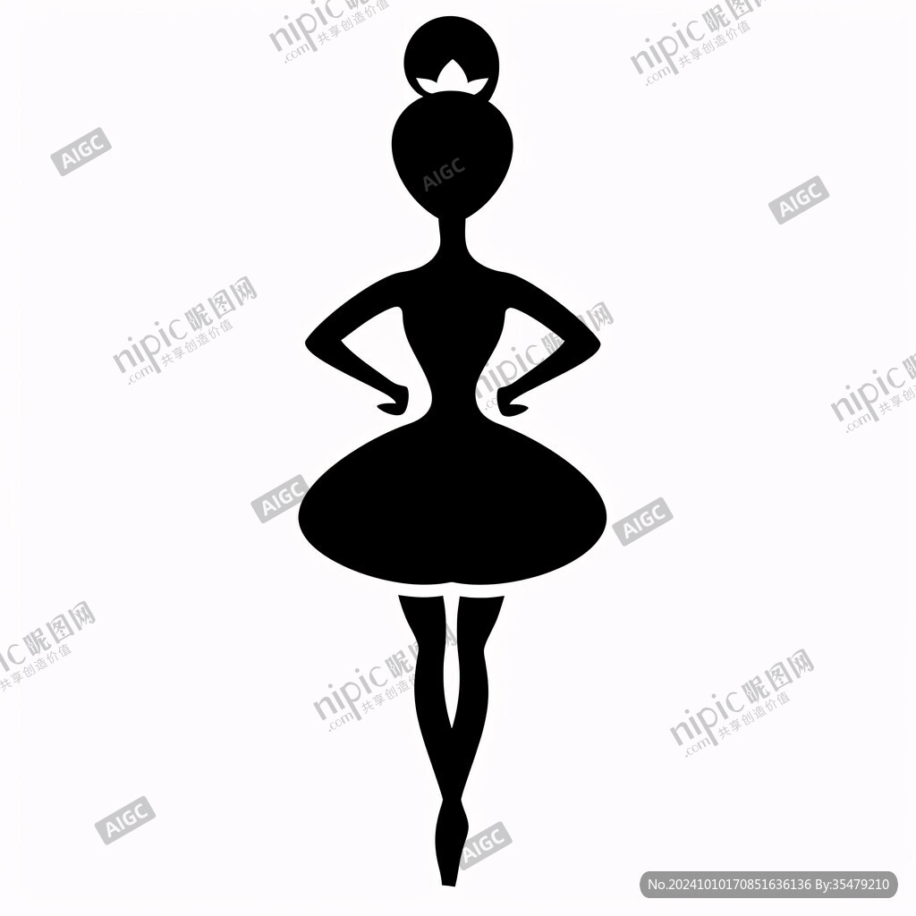 氣質(zhì)女人剪影