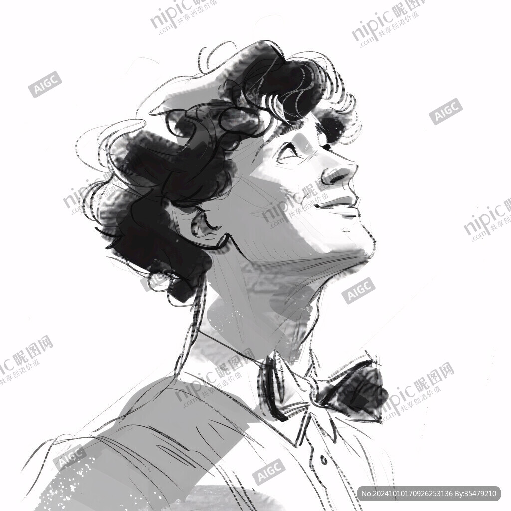 人物情緒插畫