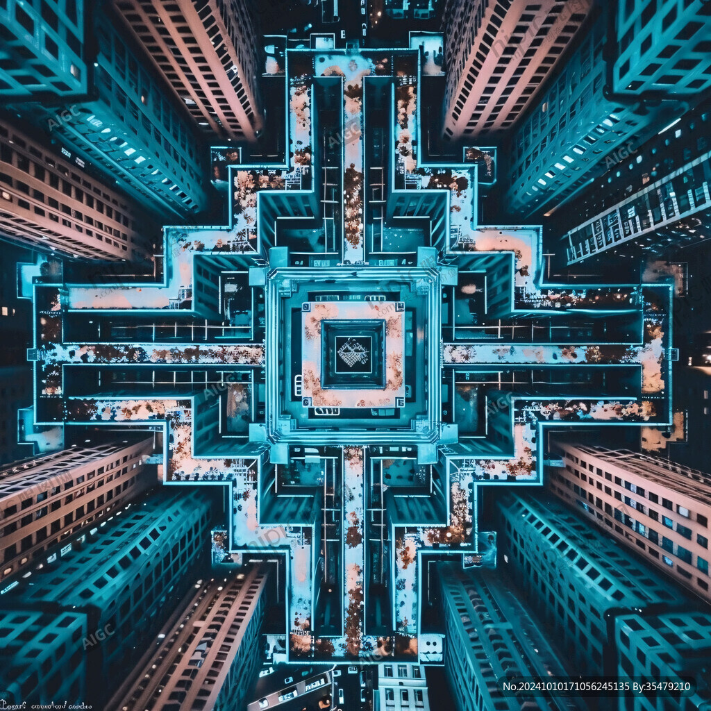 科技城市科技方塊