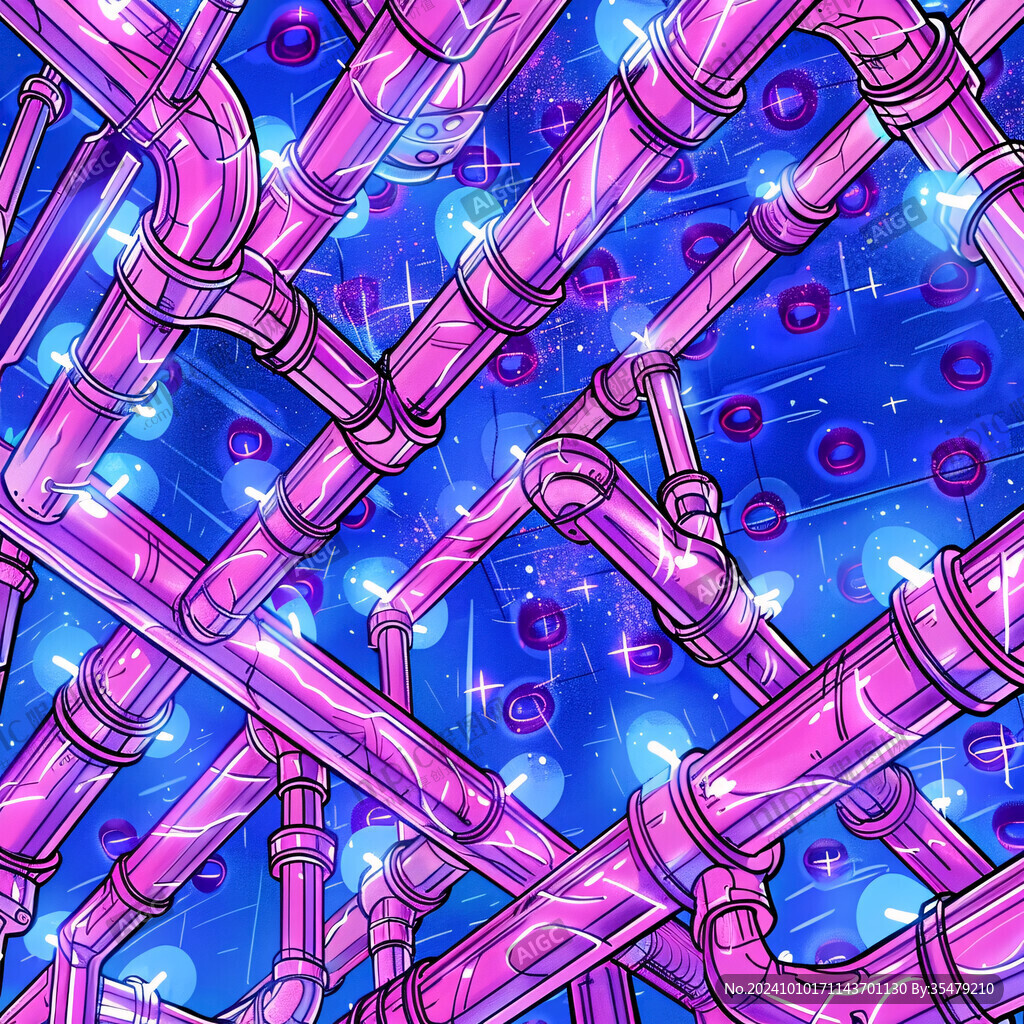 暴露的管子