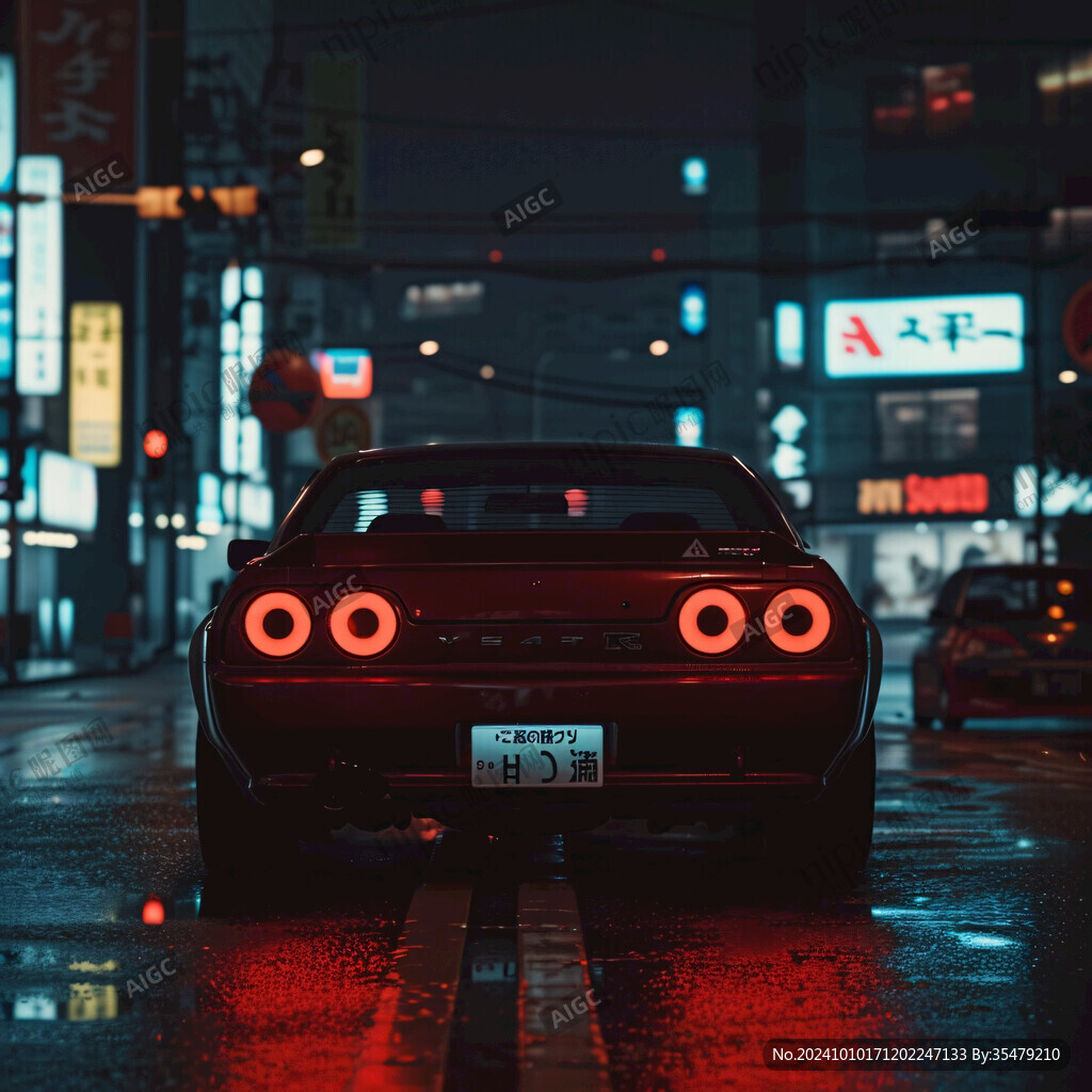 暗紅車身高清