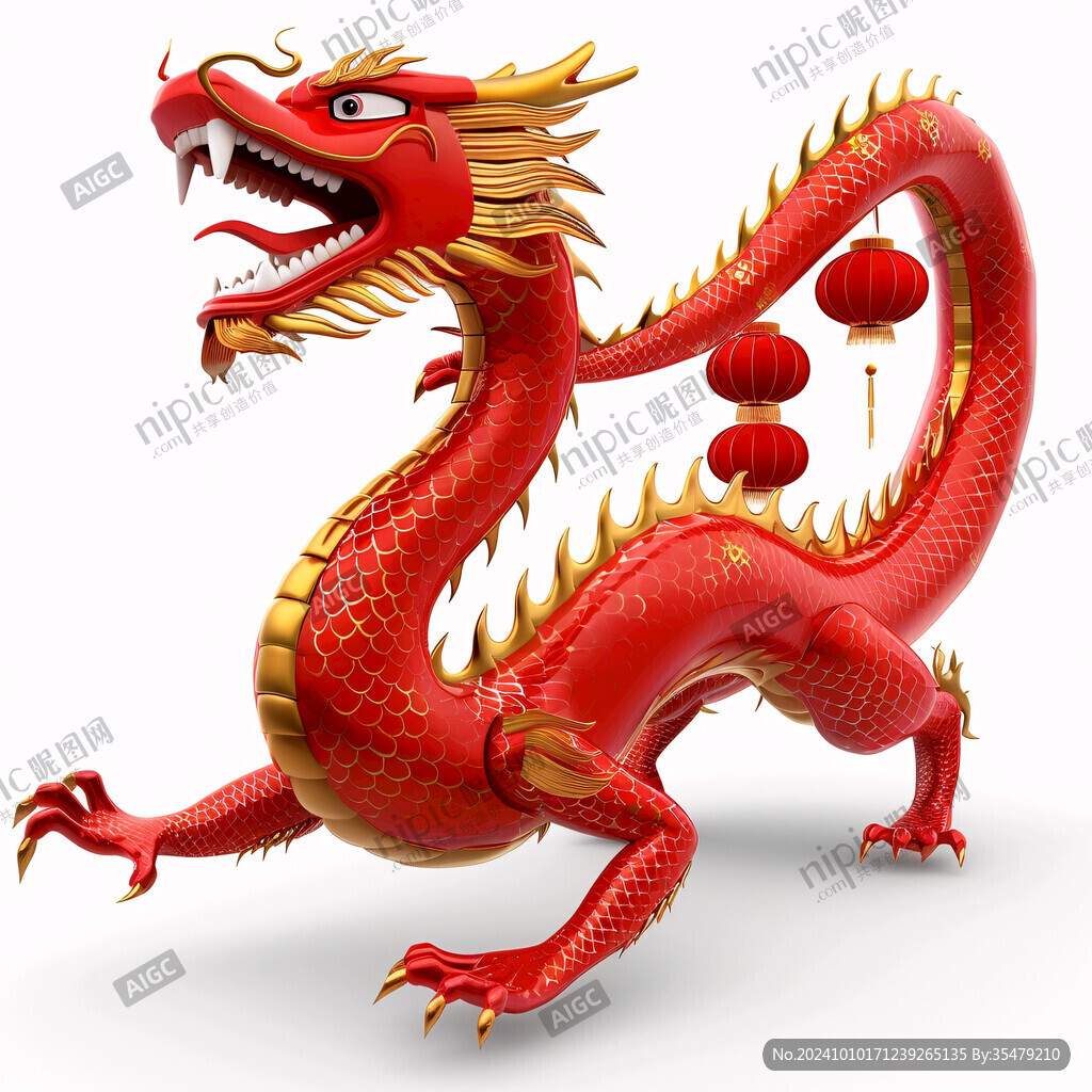 龍年素材卡通龍
