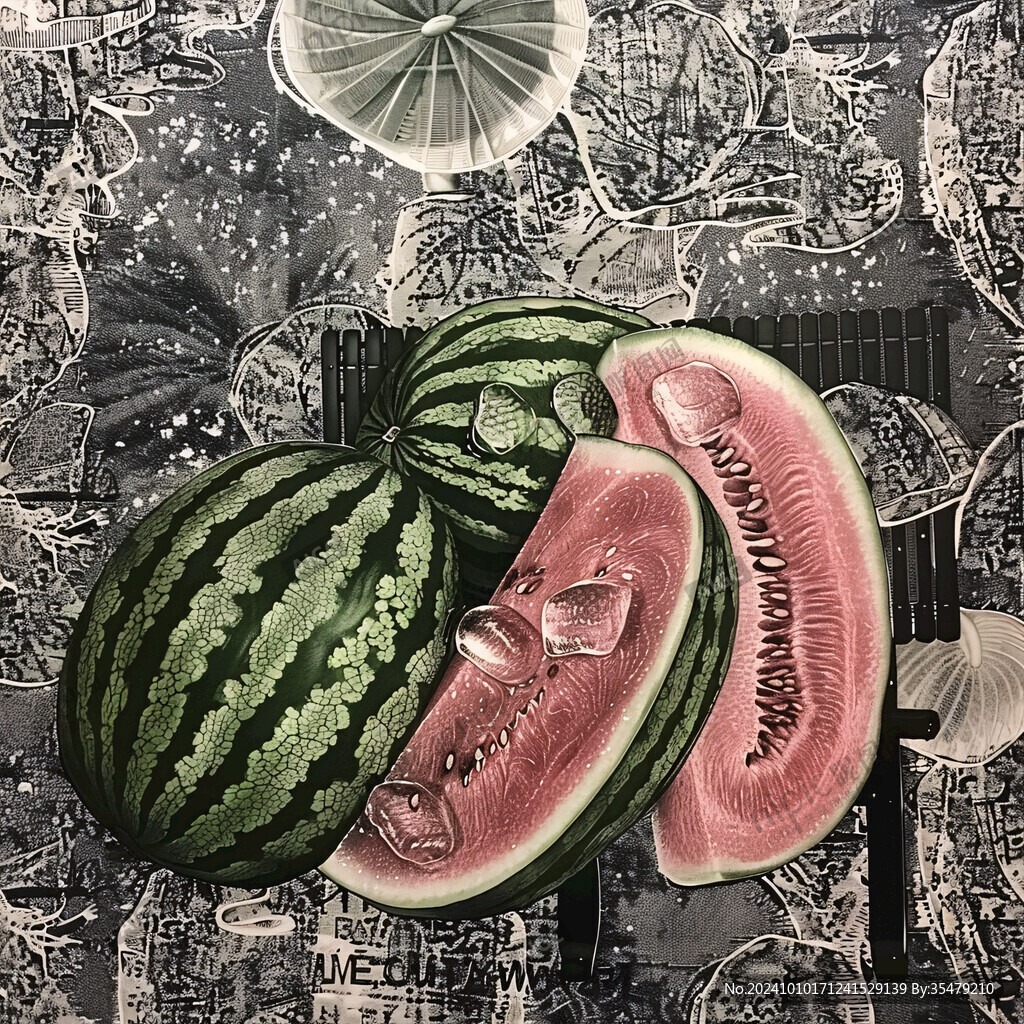 逼真的水果藝術