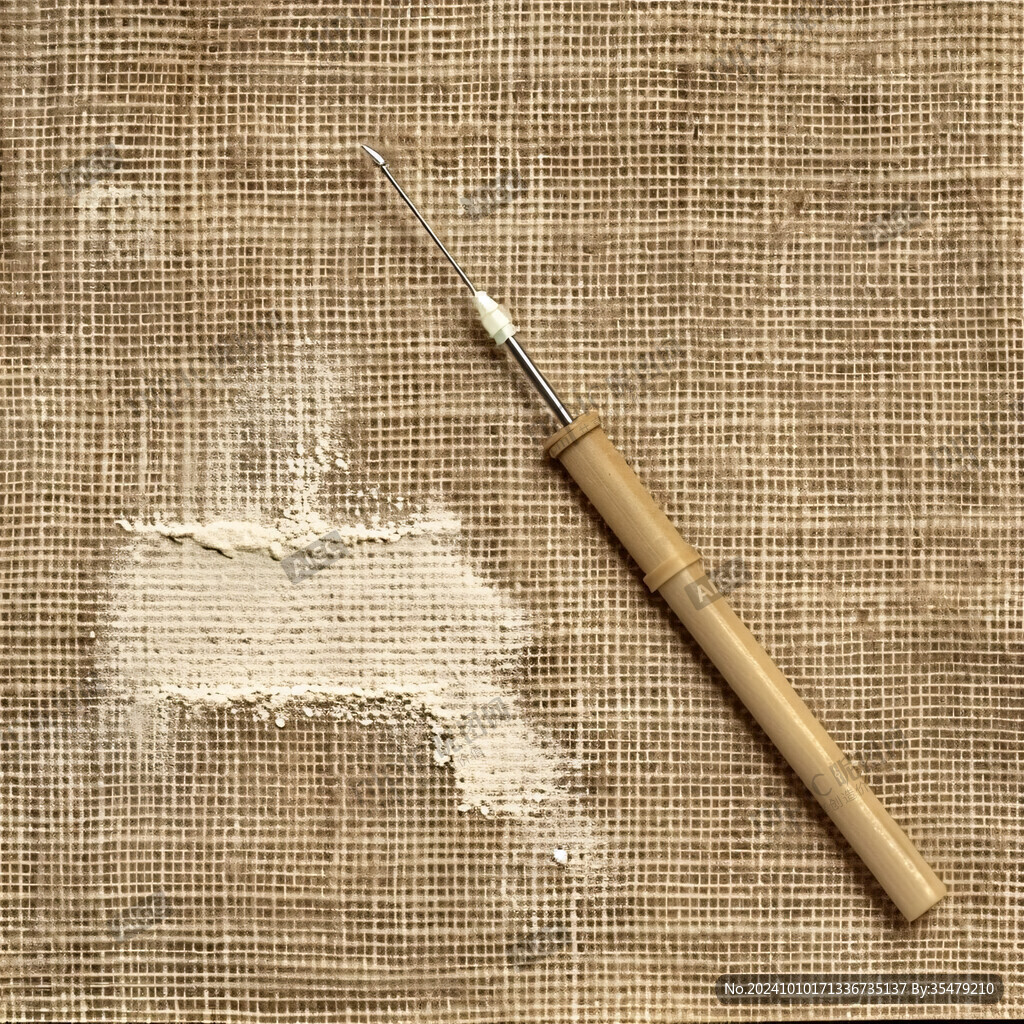 復古背景上的油畫刷子