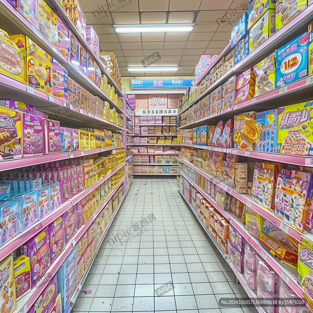 超市商品賣場超市