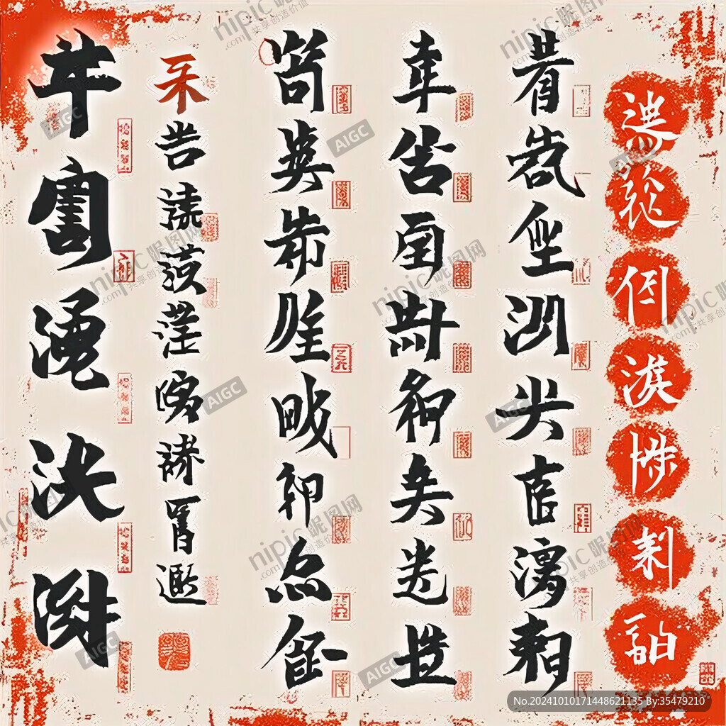 墨寶名言警句書法字