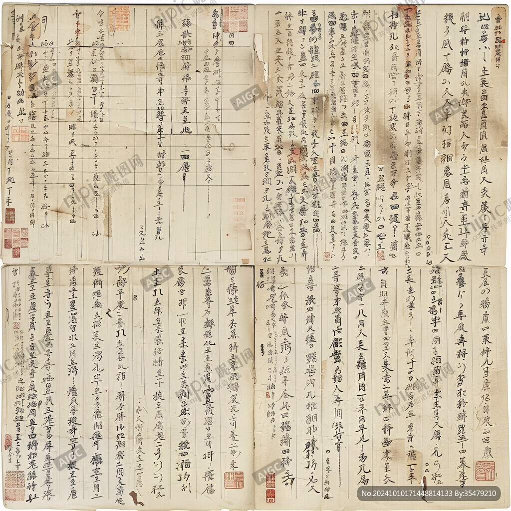 明代吳門信札集冊
