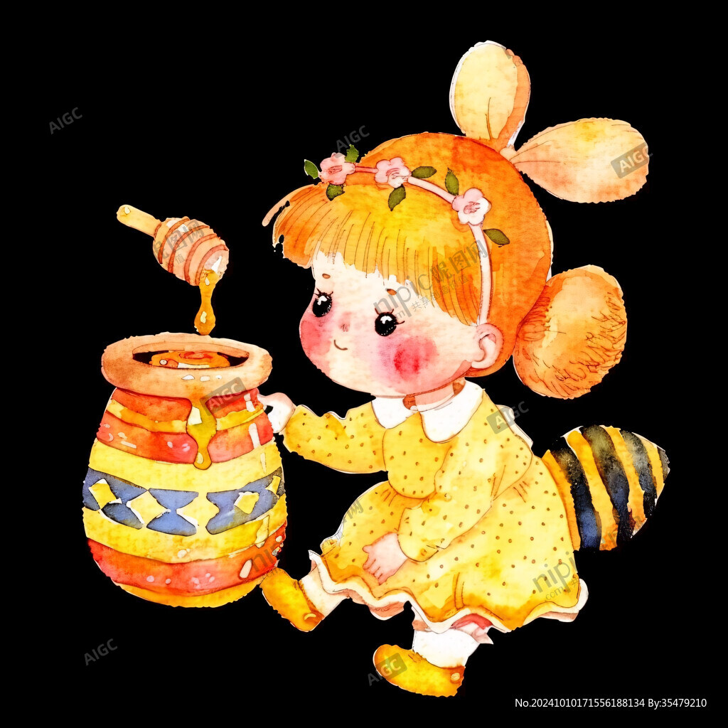 小蜂蜜插畫