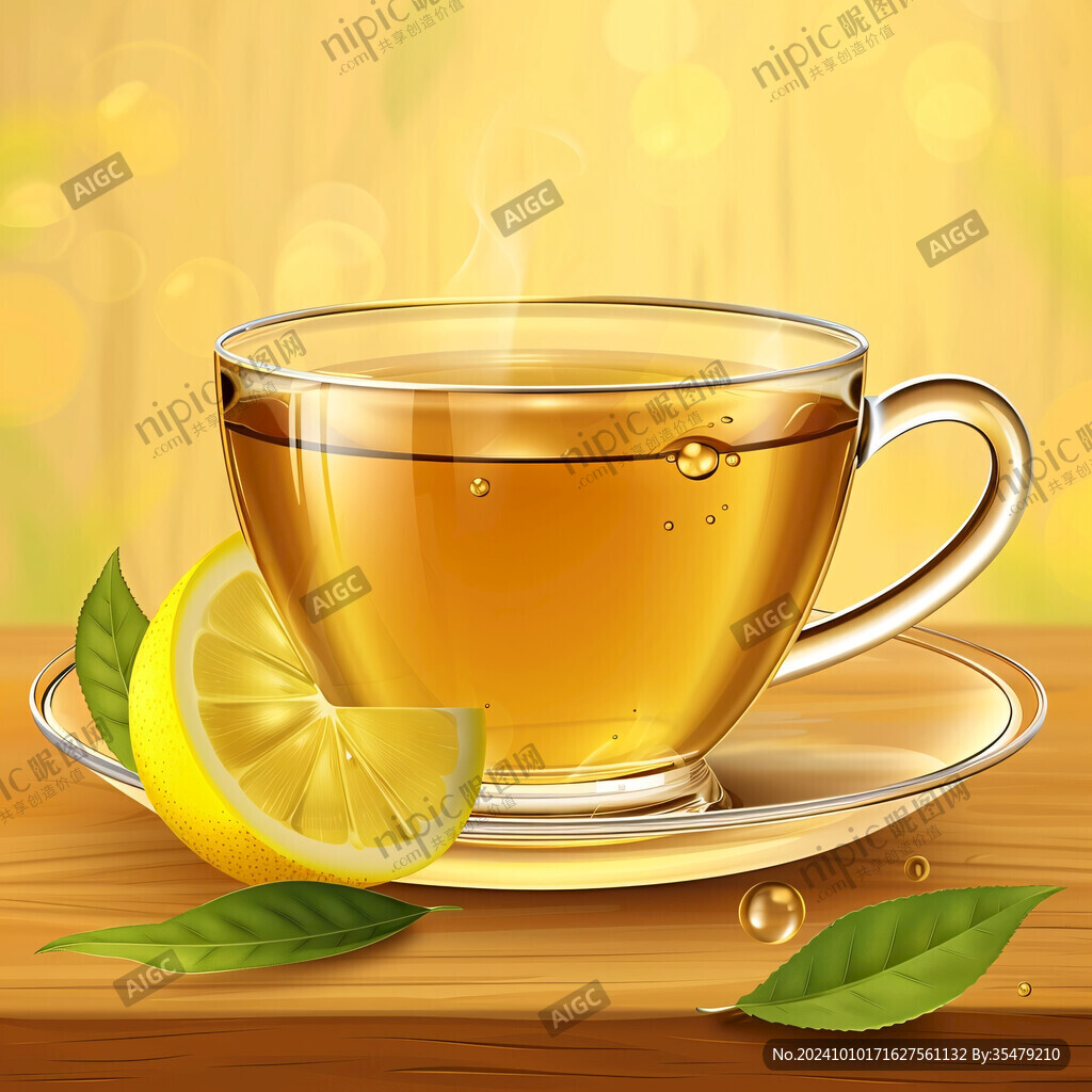 檸檬茶裝飾畫