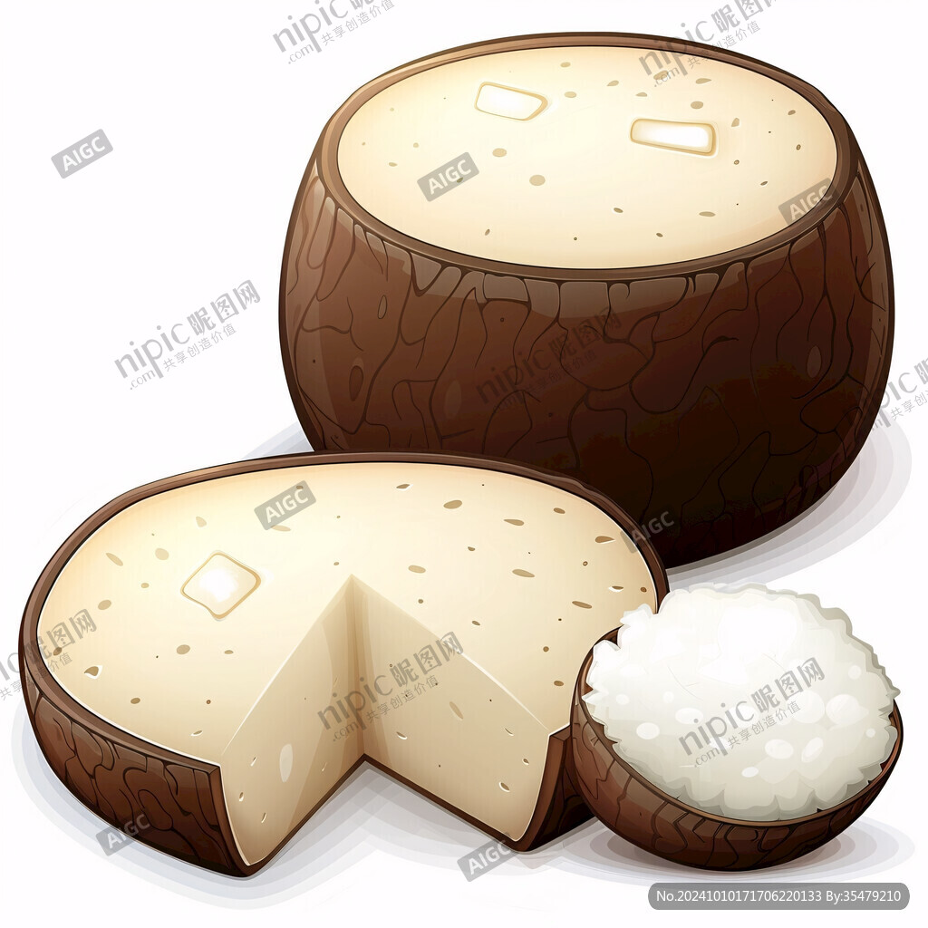 奶酪起司插畫元素