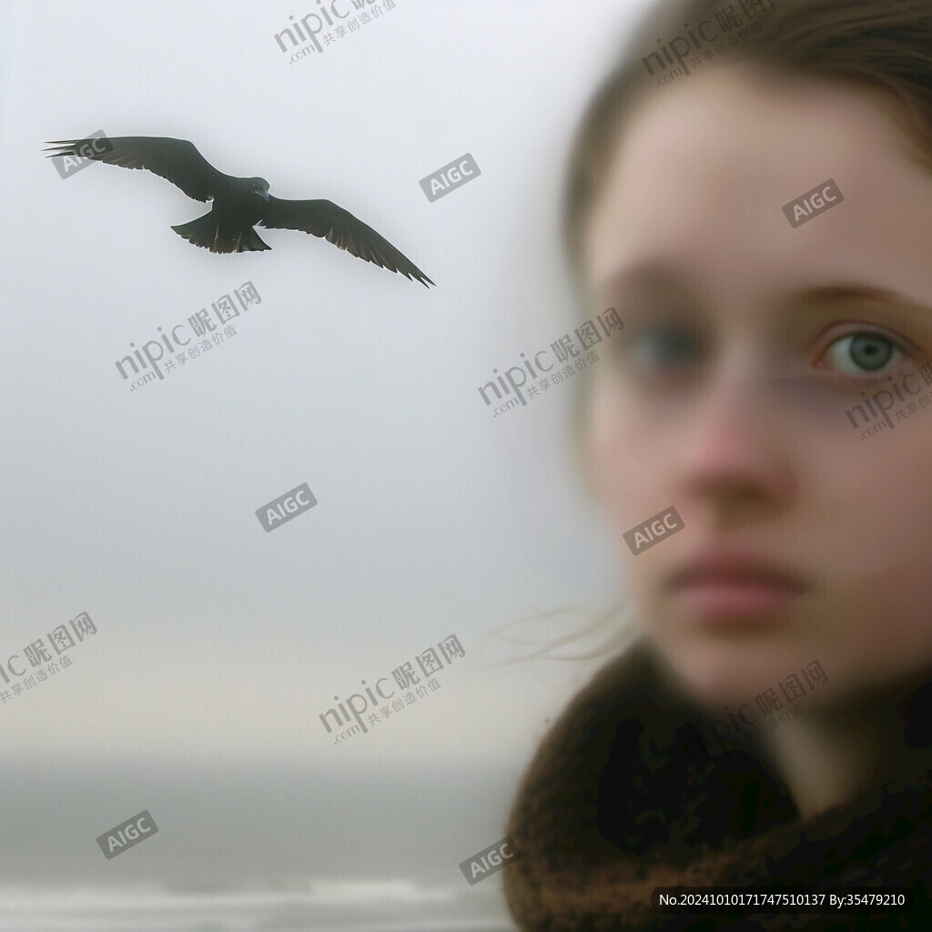 少女與海鷗