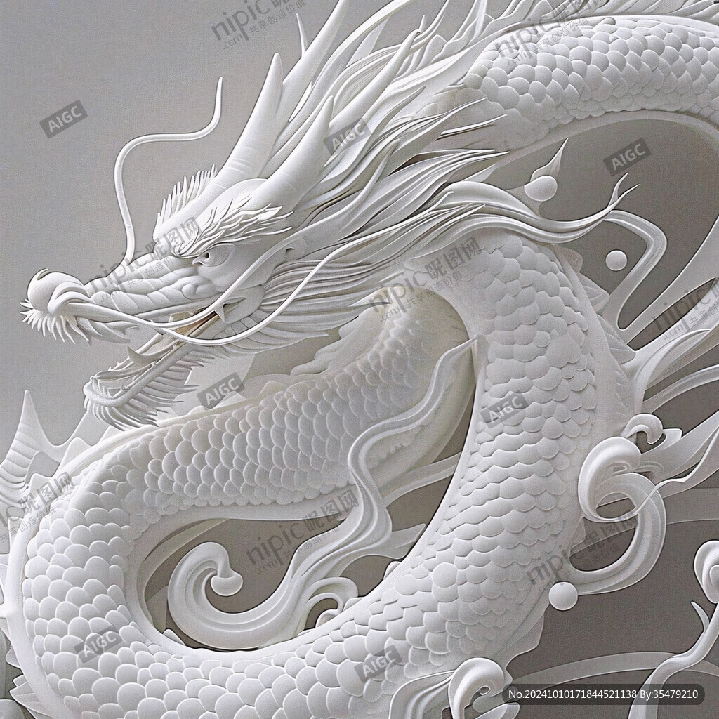 龍立體圖案