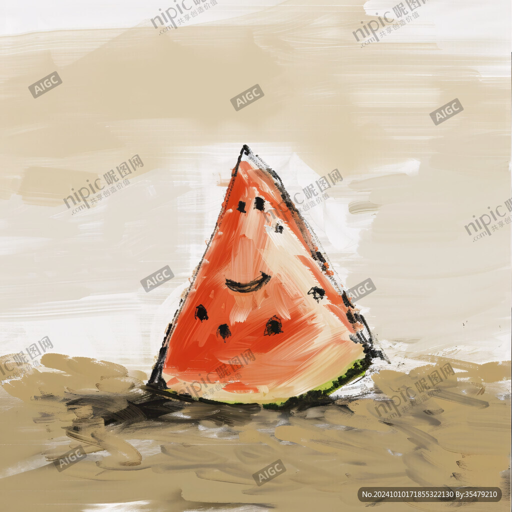 西瓜醬插畫