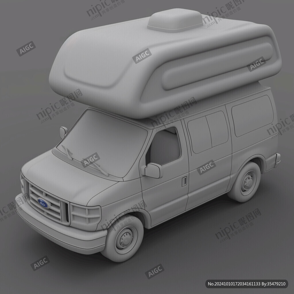 房車模型下載