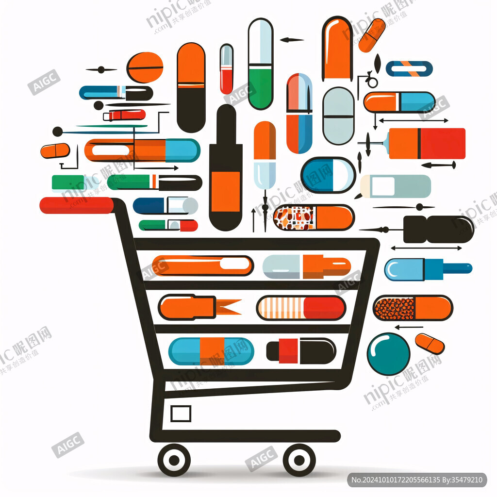 藥店藥品藥丸素材