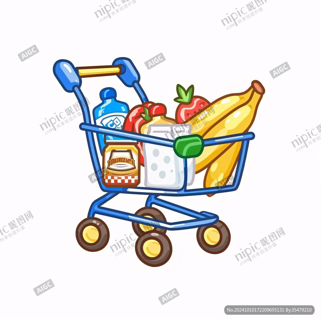 購物車插畫