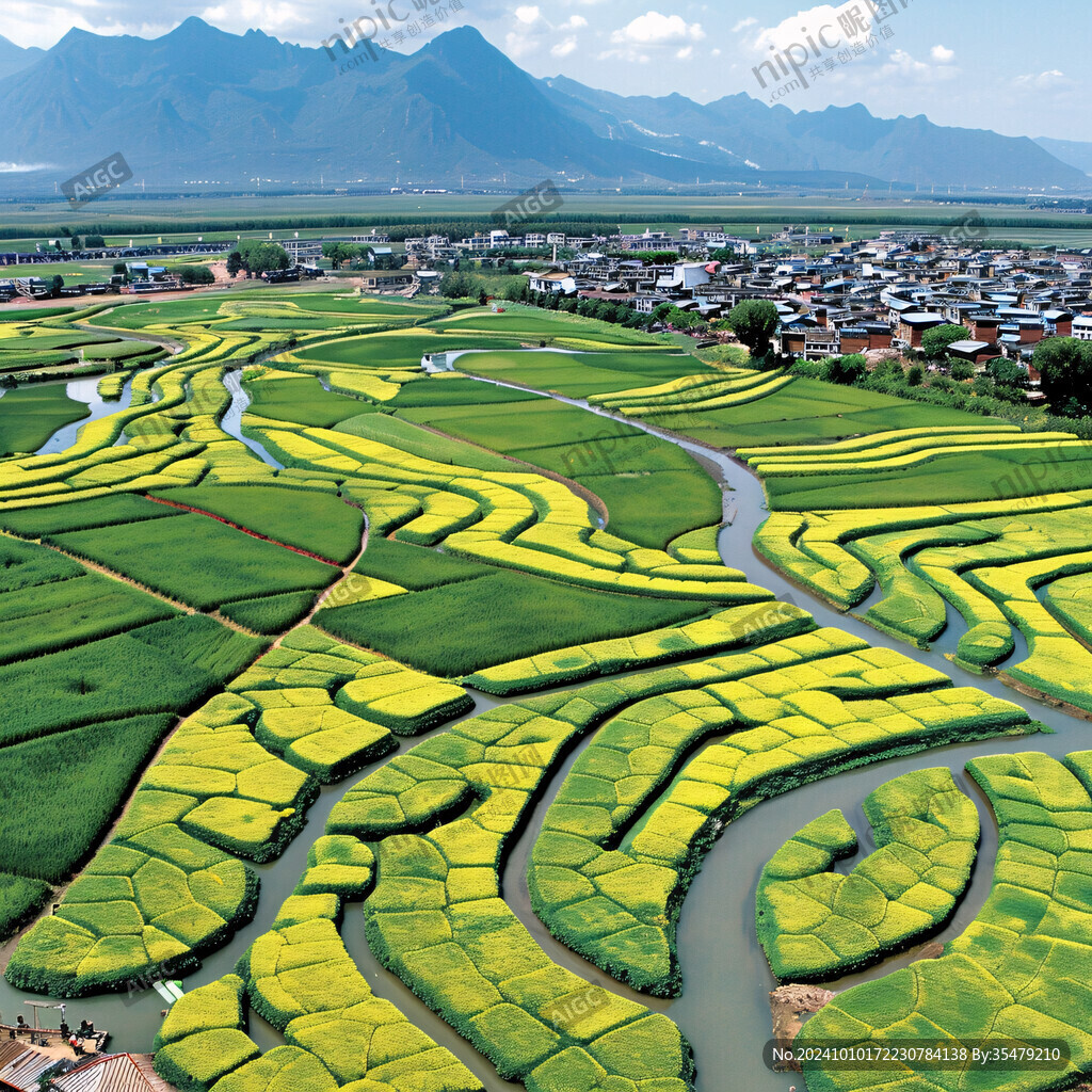 夢幻中國美田園風(fēng)景
