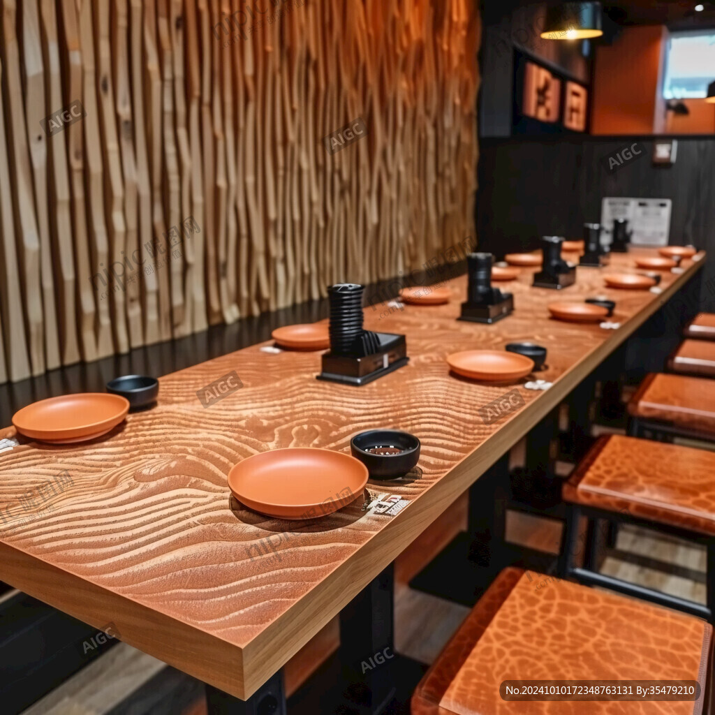 壽司店餐臺