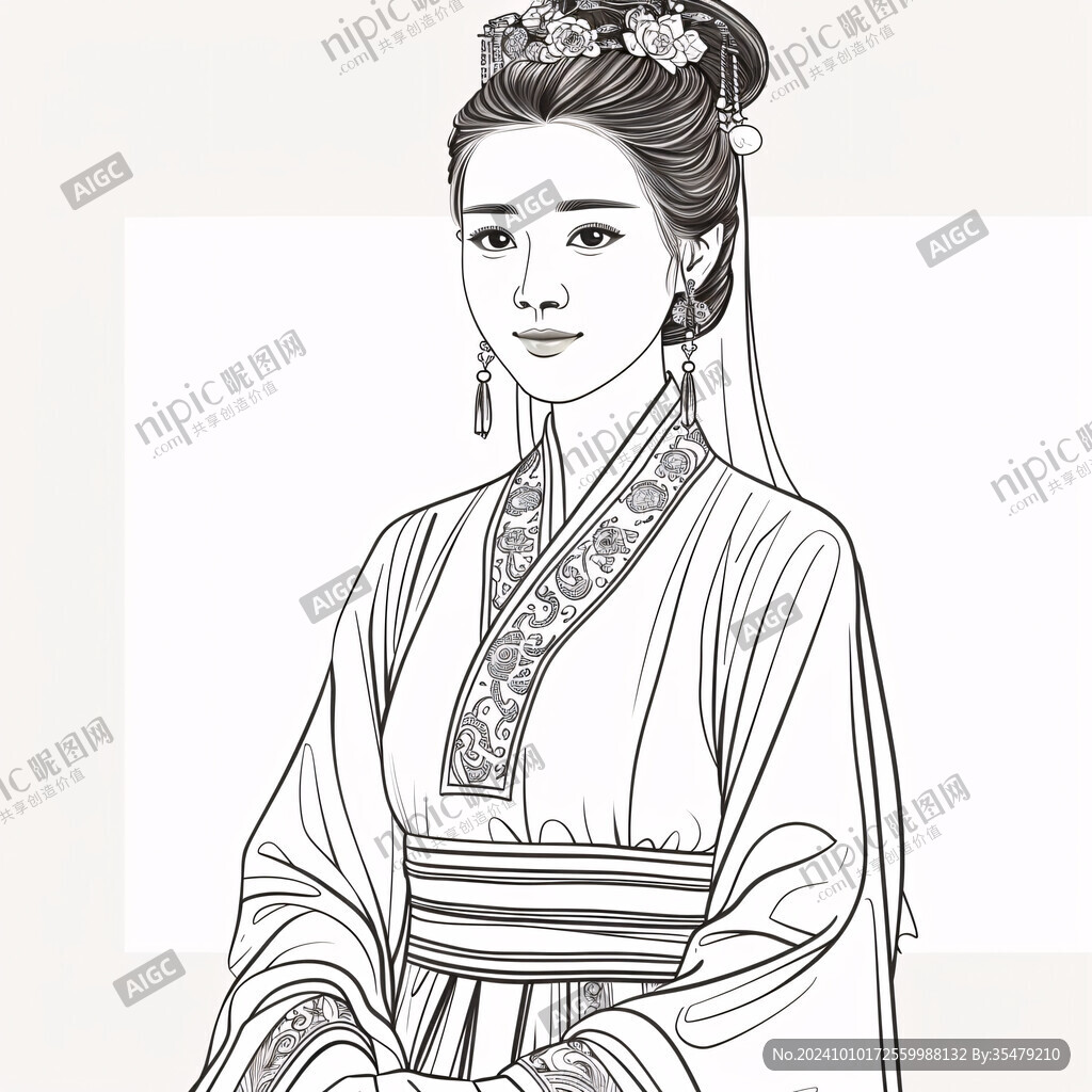 手繪女狀元