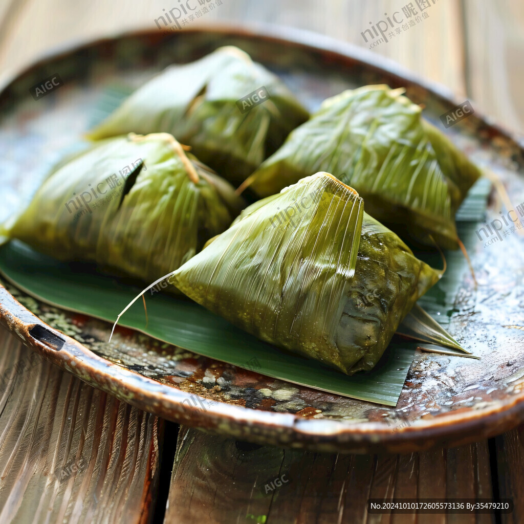 粽粑竹葉