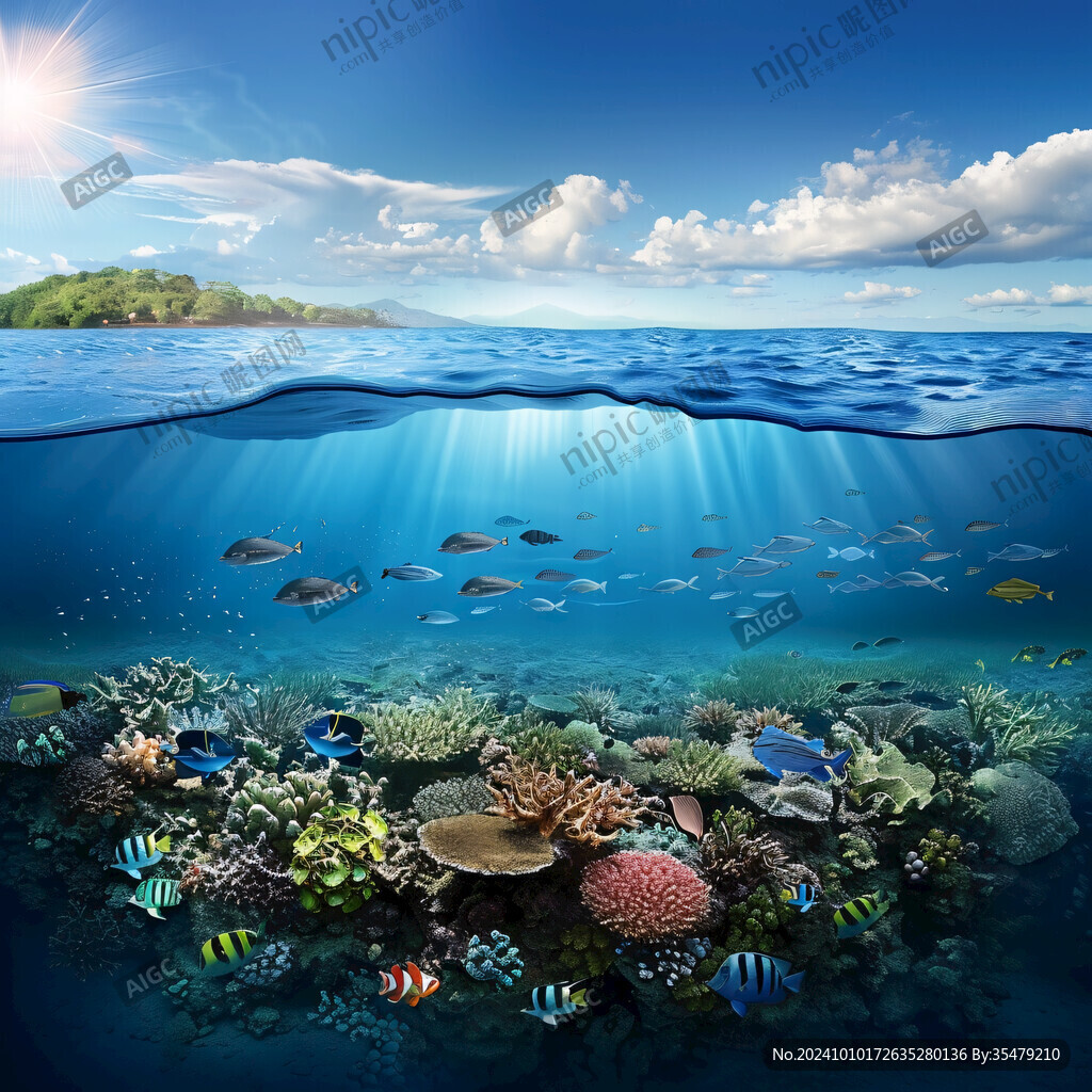 海底世界素材
