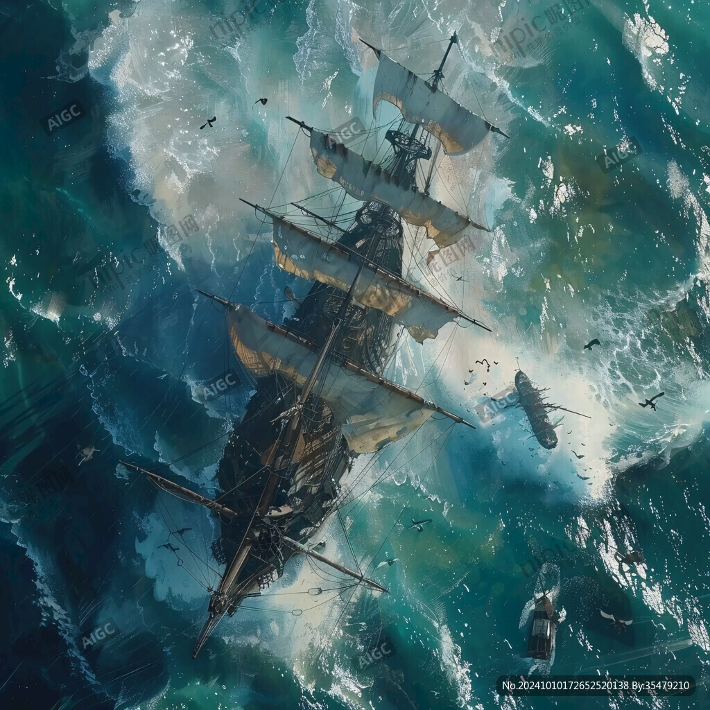 海戰場景圖