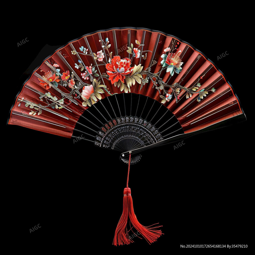 國(guó)潮古風(fēng)扇子