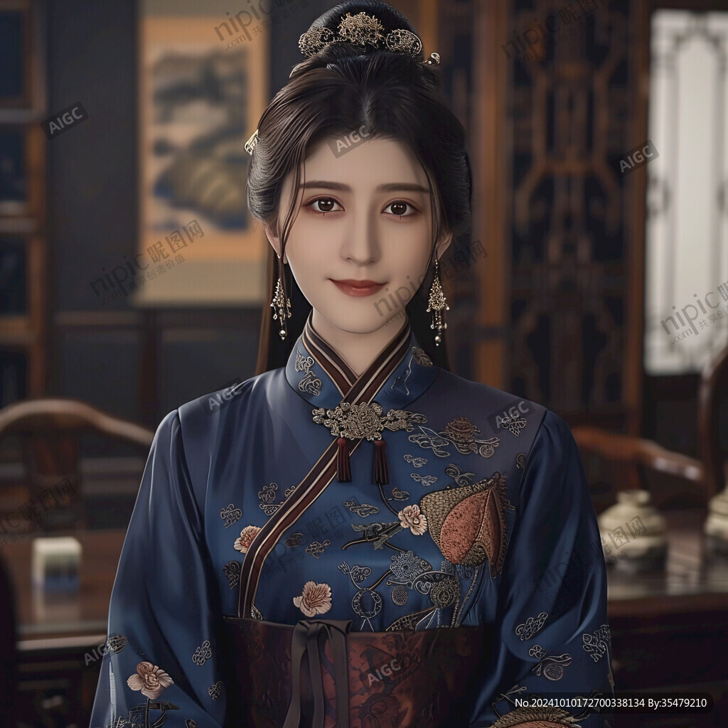古典宮廷美女