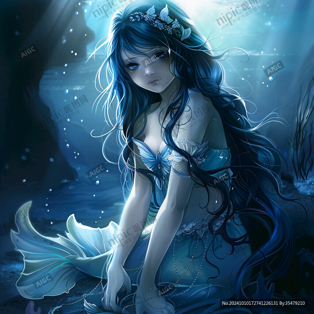 人魚公主插畫