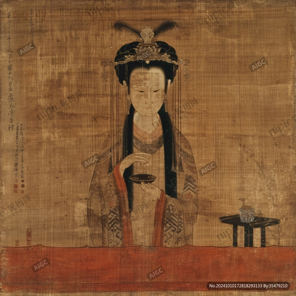 明代女官像