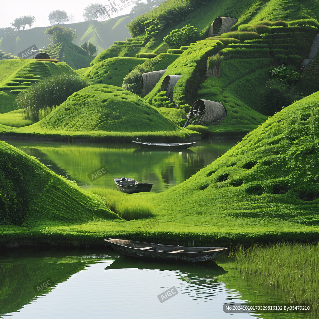 綠色微觀風(fēng)景