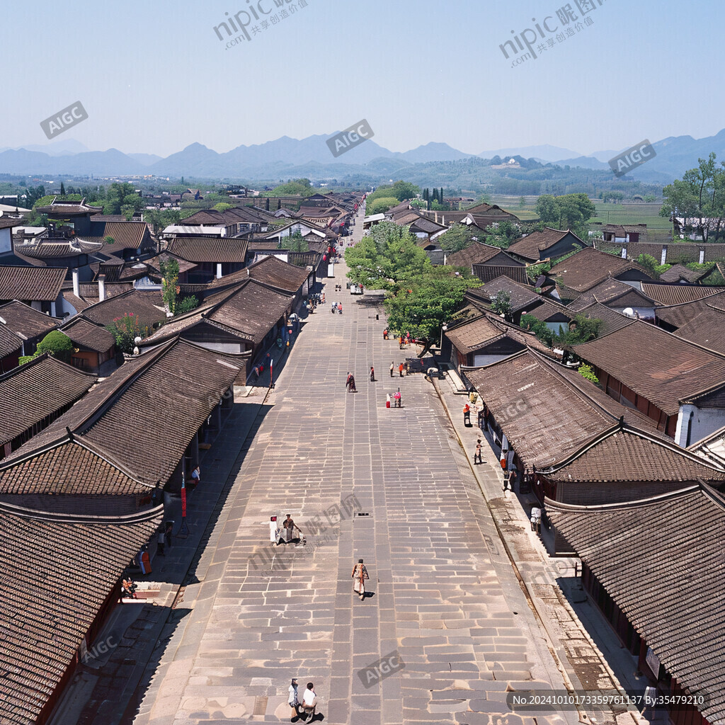 青龍古鎮(zhèn)坡道
