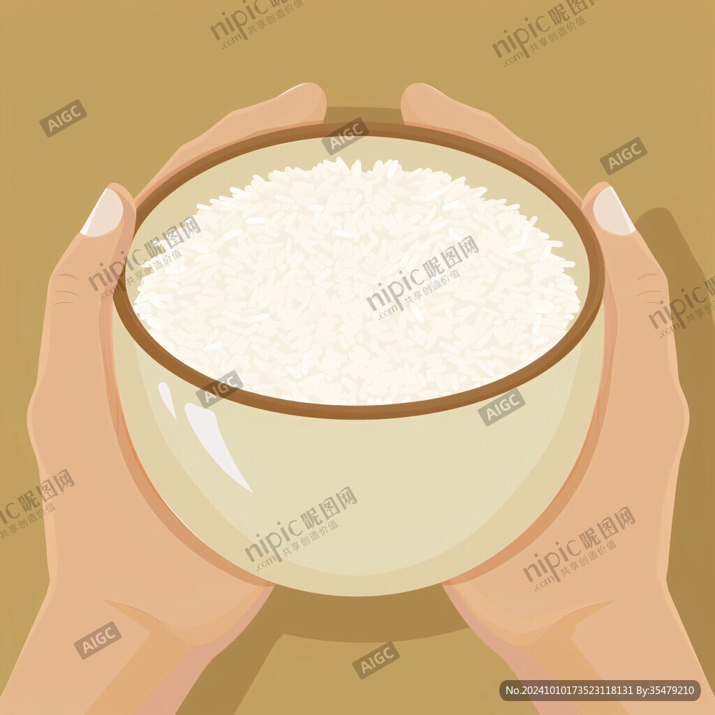 米飯大米插畫