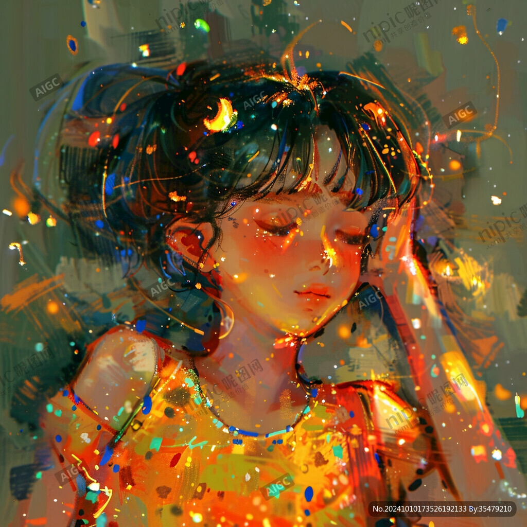 厚涂少女