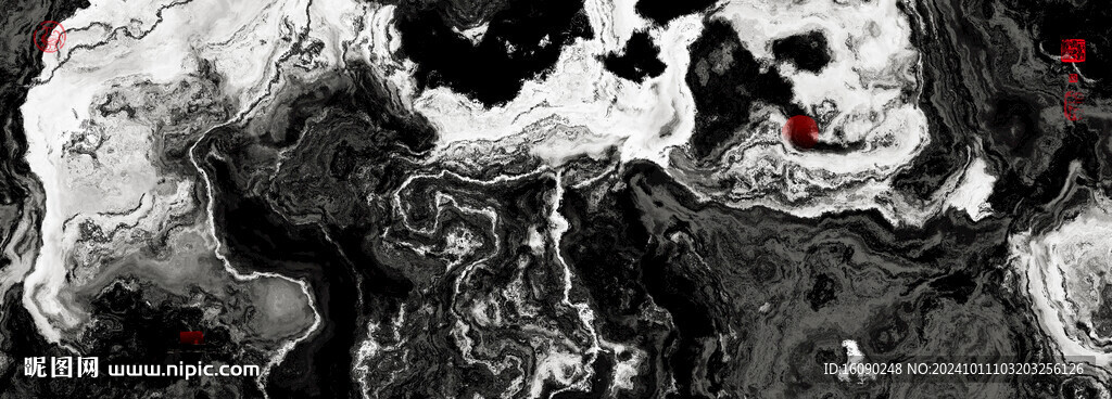 水墨禪意