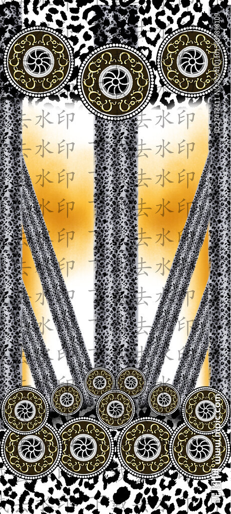 女裝定位花