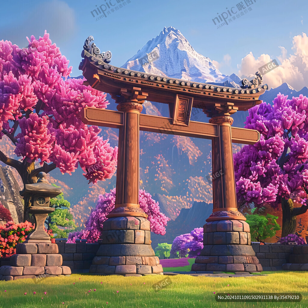 櫻花節(jié)門(mén)樓