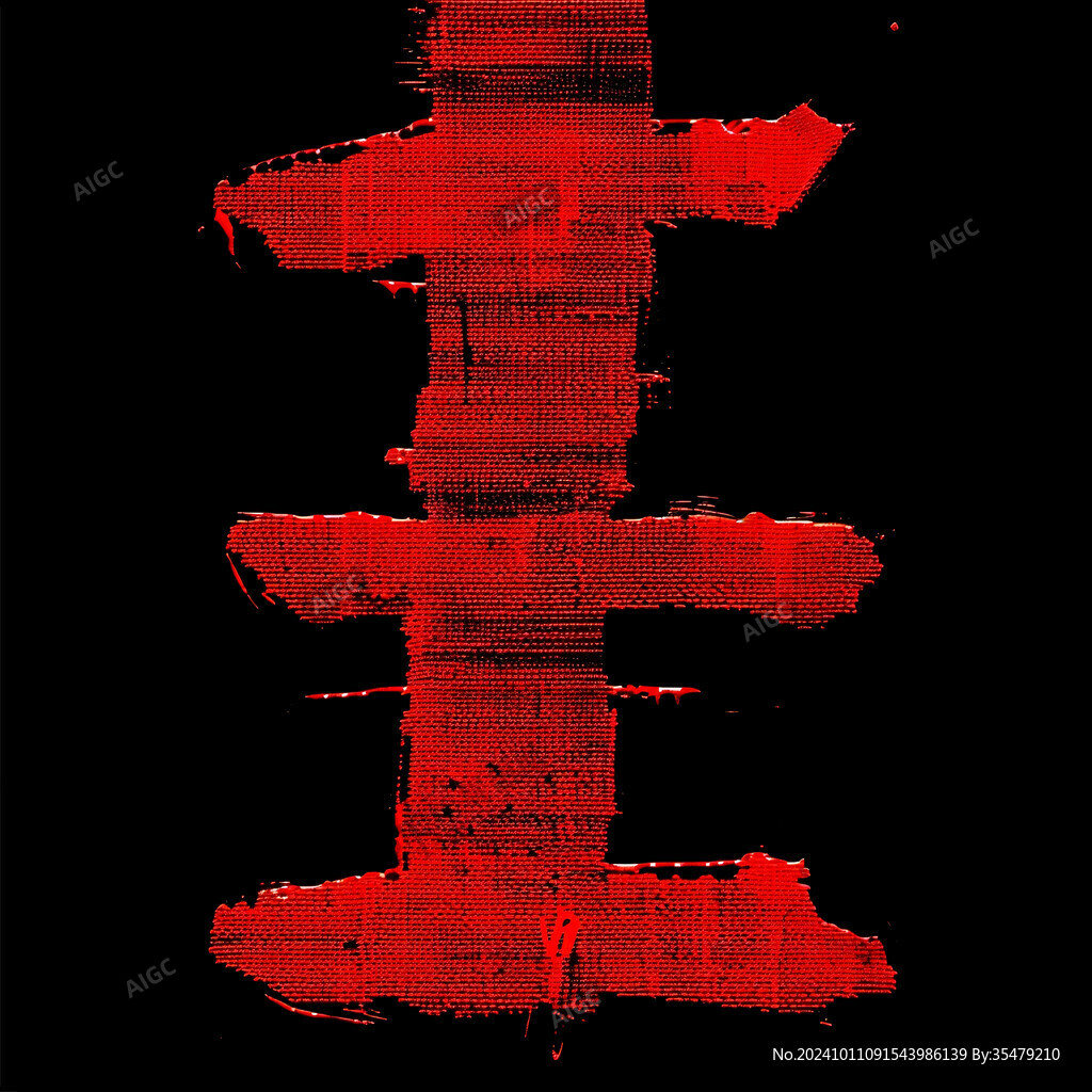 衡字文字底紋背景